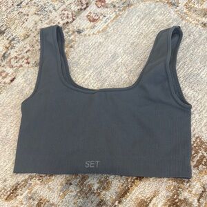 SET Active Gray Sports Bra Intimates